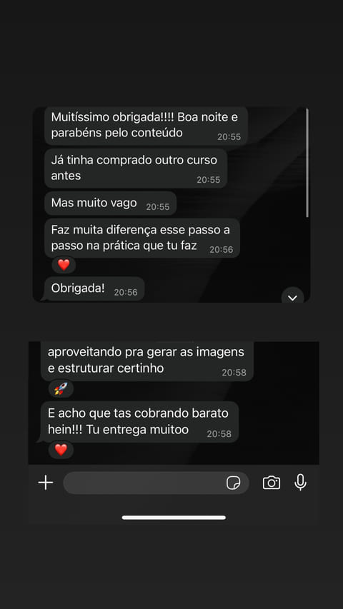 Feedback de aluno